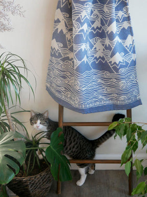 Misty Mountains Hîth Cashwool Baby Blanket - Oscha Slings