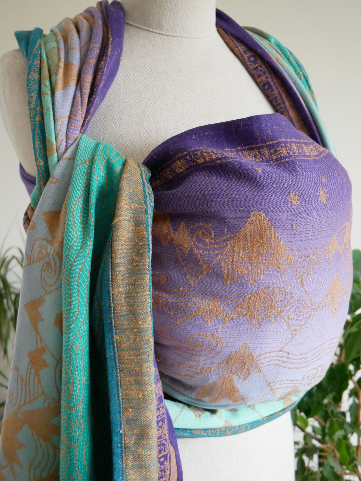 Misty Mountains Summit of Peace Baby Wrap