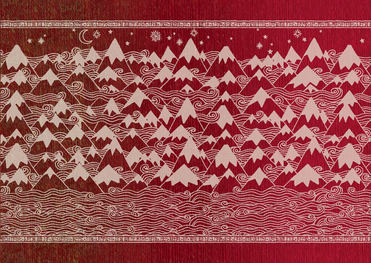 Misty Mountains Underworld Merino Throw Preorder