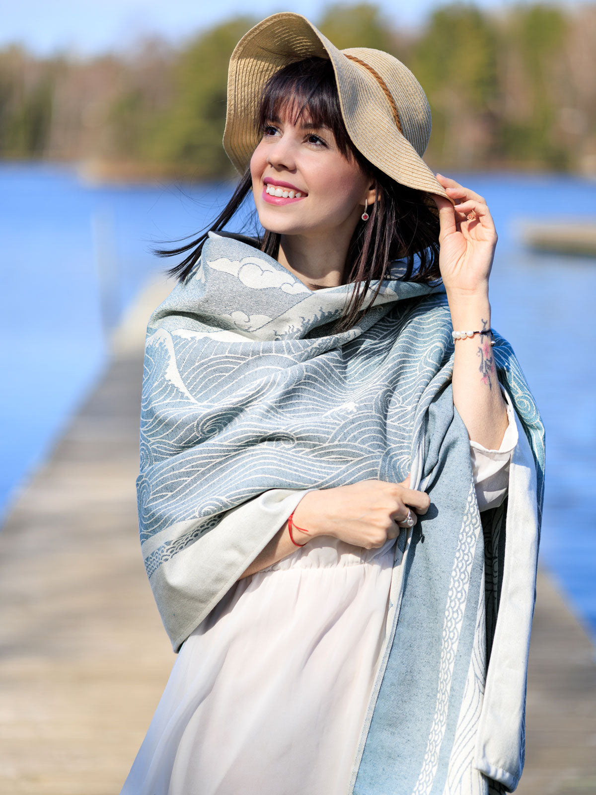 Okinami Kaio Shawl
