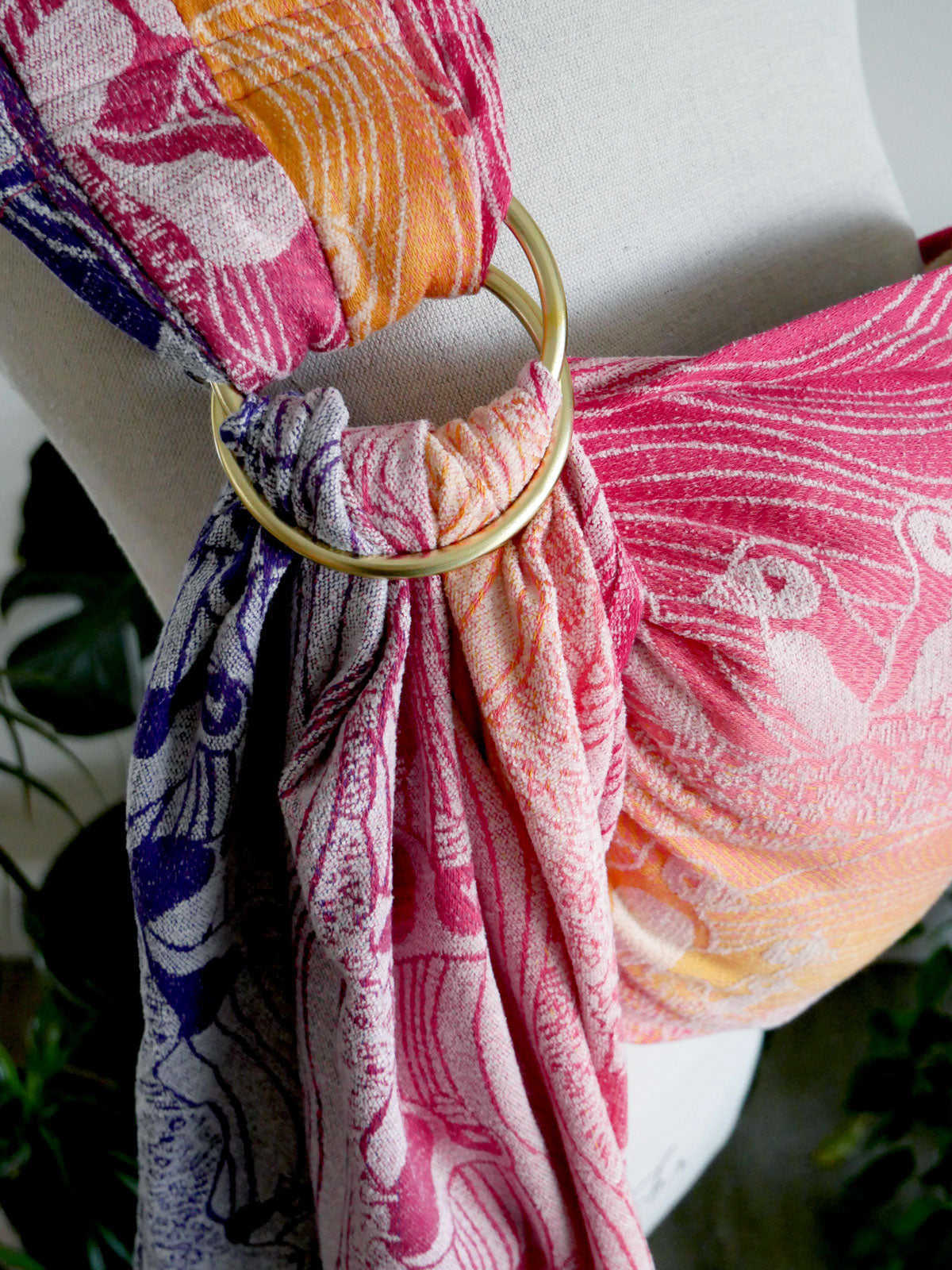 Puffins Evening Song Ring Sling