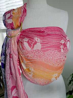 Puffins Evening Song Ring Sling