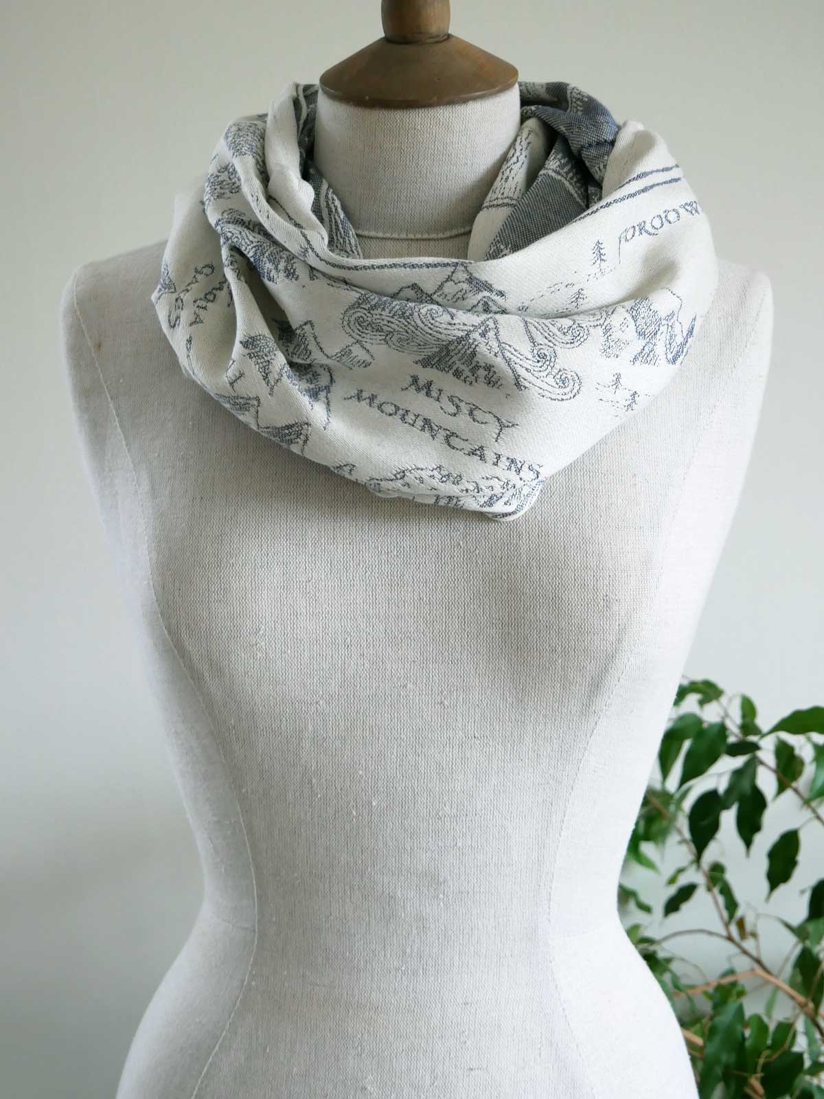 Realm of Middle Earth Ink Cowl