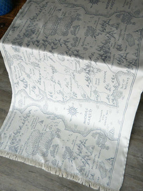 Realm of Middle Earth Ink Scarf