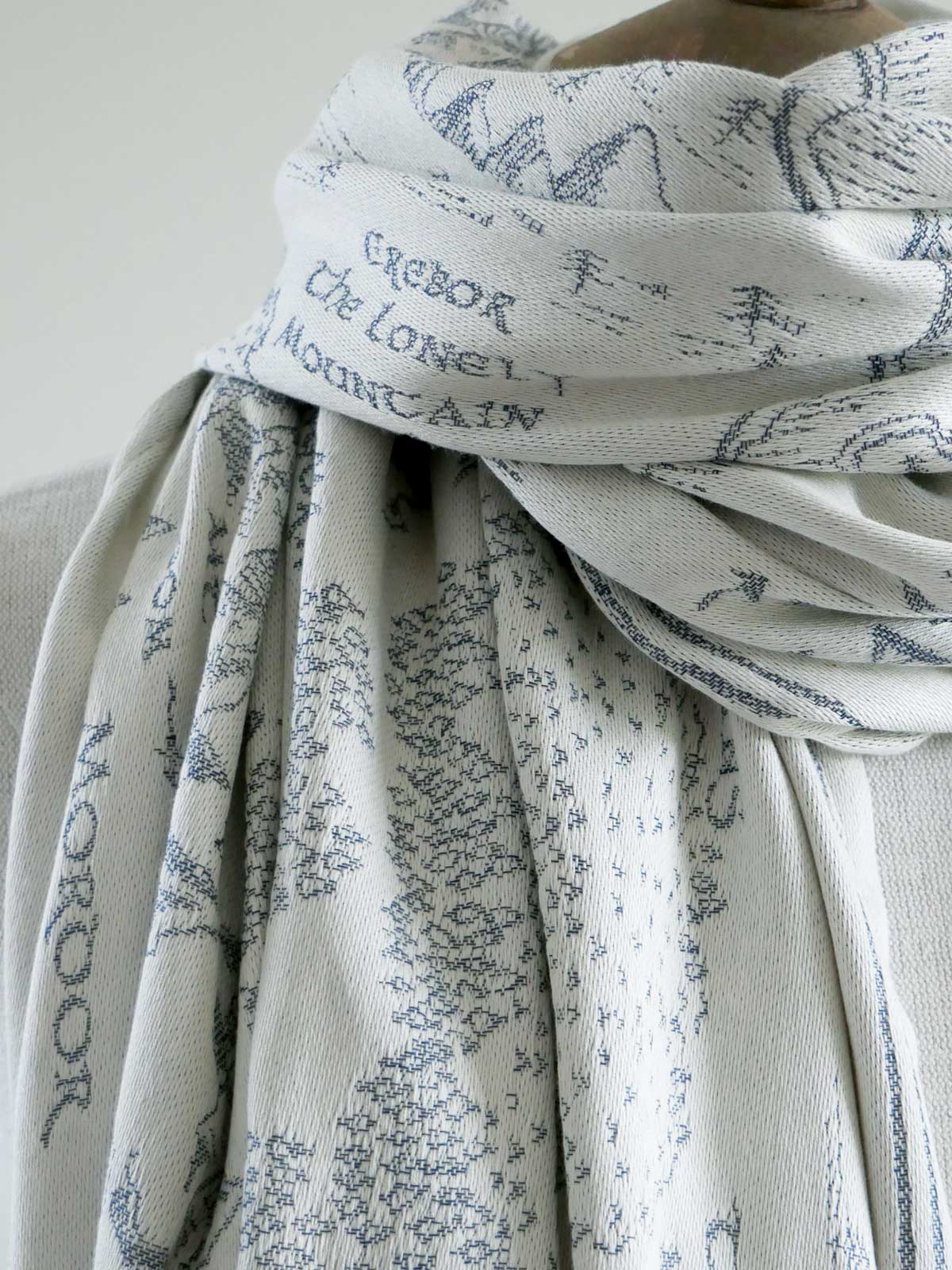 Realm of Middle Earth Ink Scarf