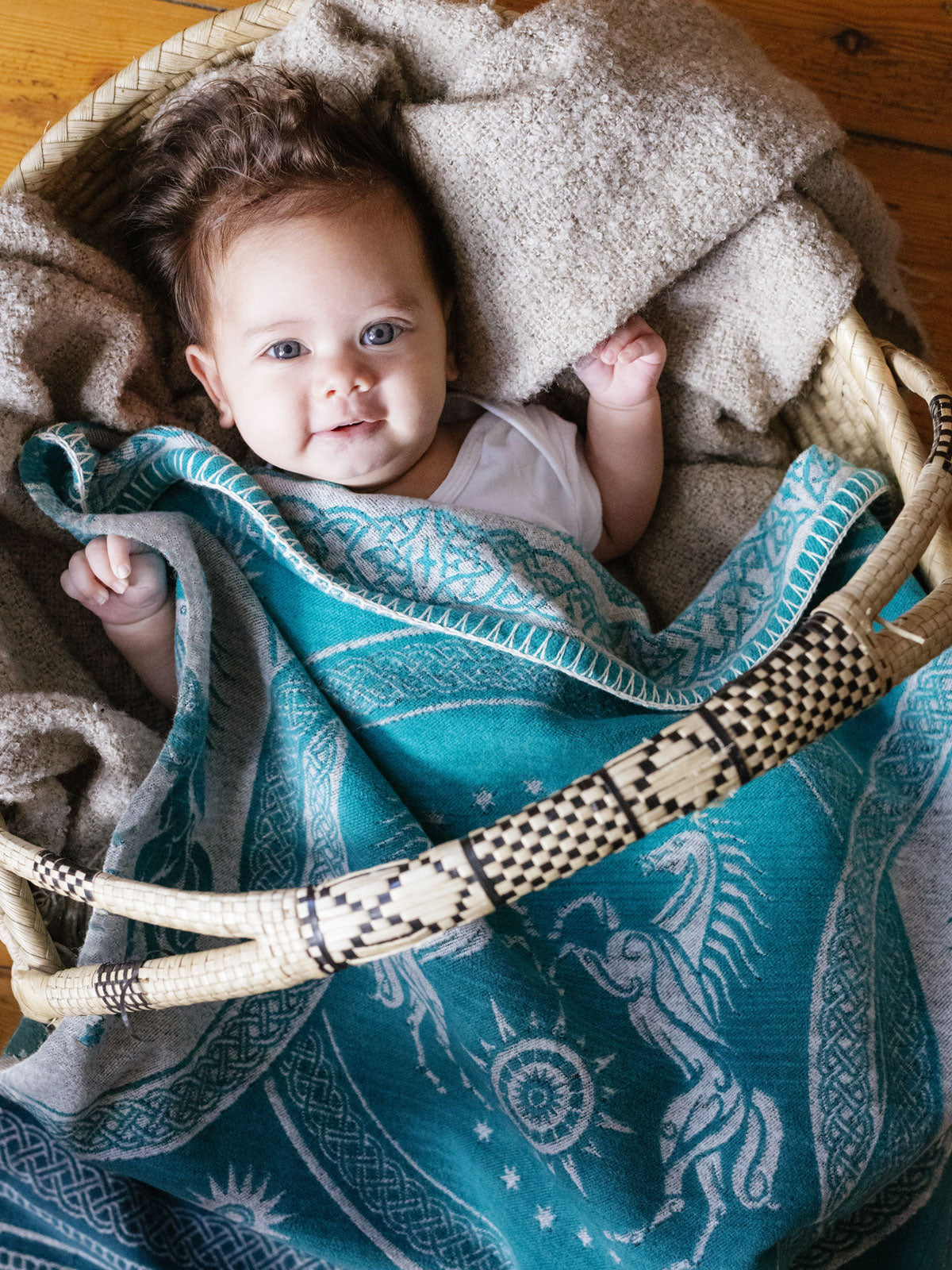 Rohan Entwash Brushed Cotton Baby Blanket