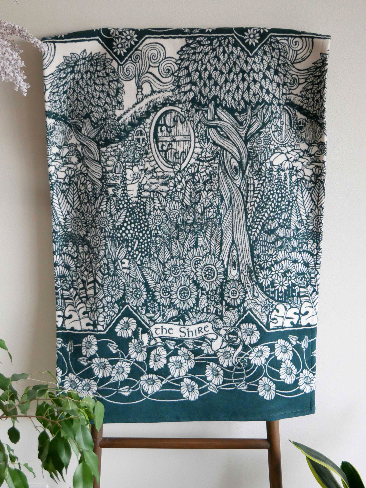 Shire Longbottom Brushed Cotton Baby Blanket