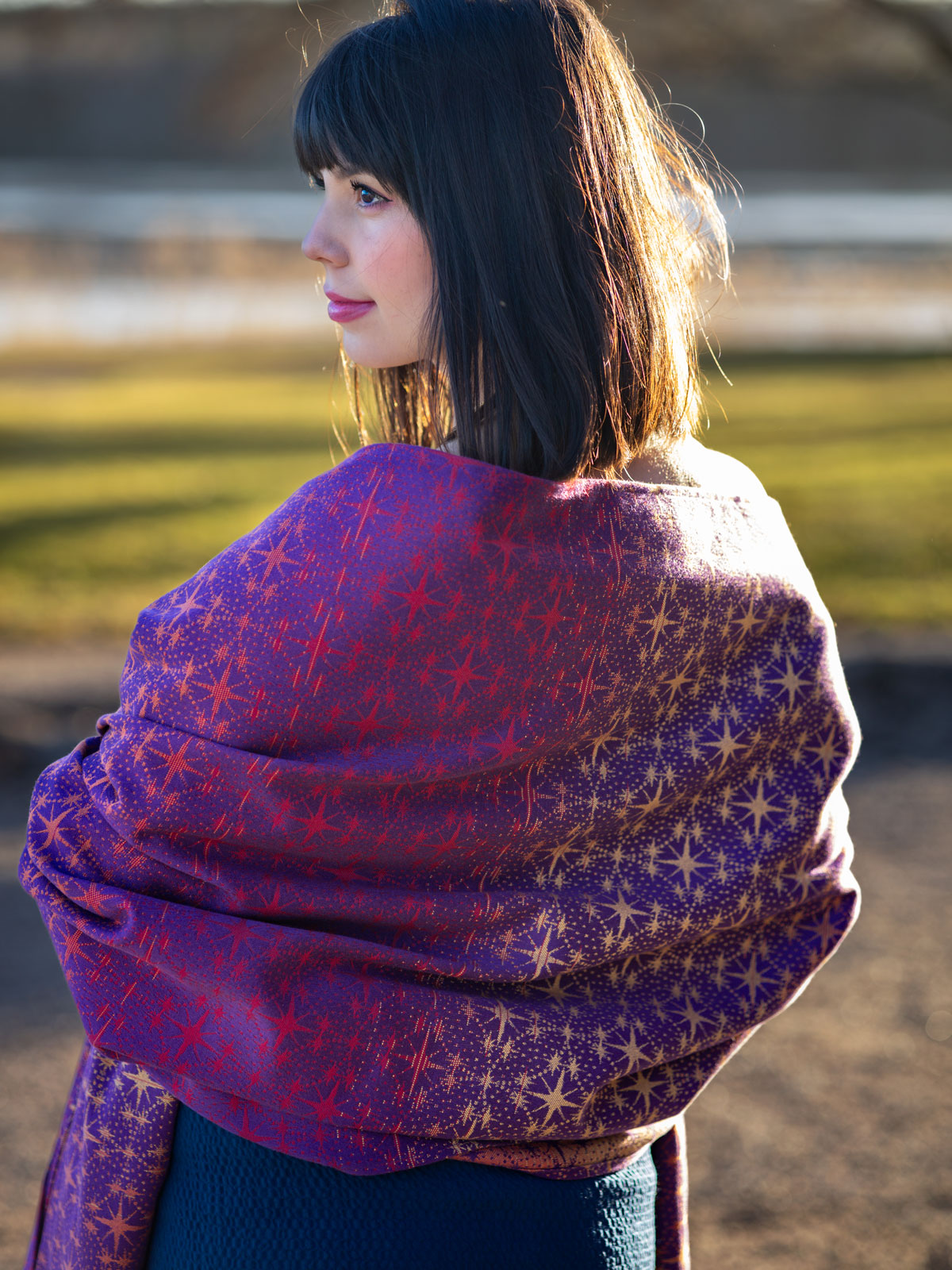 Silent Night Delights Shawl