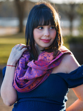 Silent Night Delights Shawl