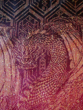 Smaug Gilded Wings Fabric Pieces