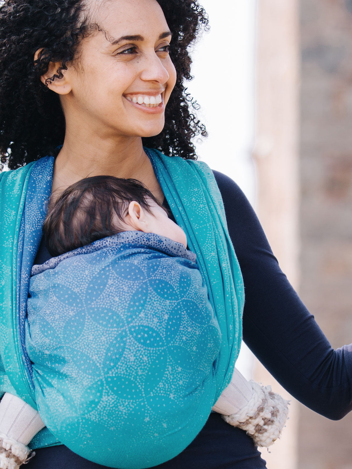 Starry Night Ocean Baby Wrap (Woven Second) [Grade 2]