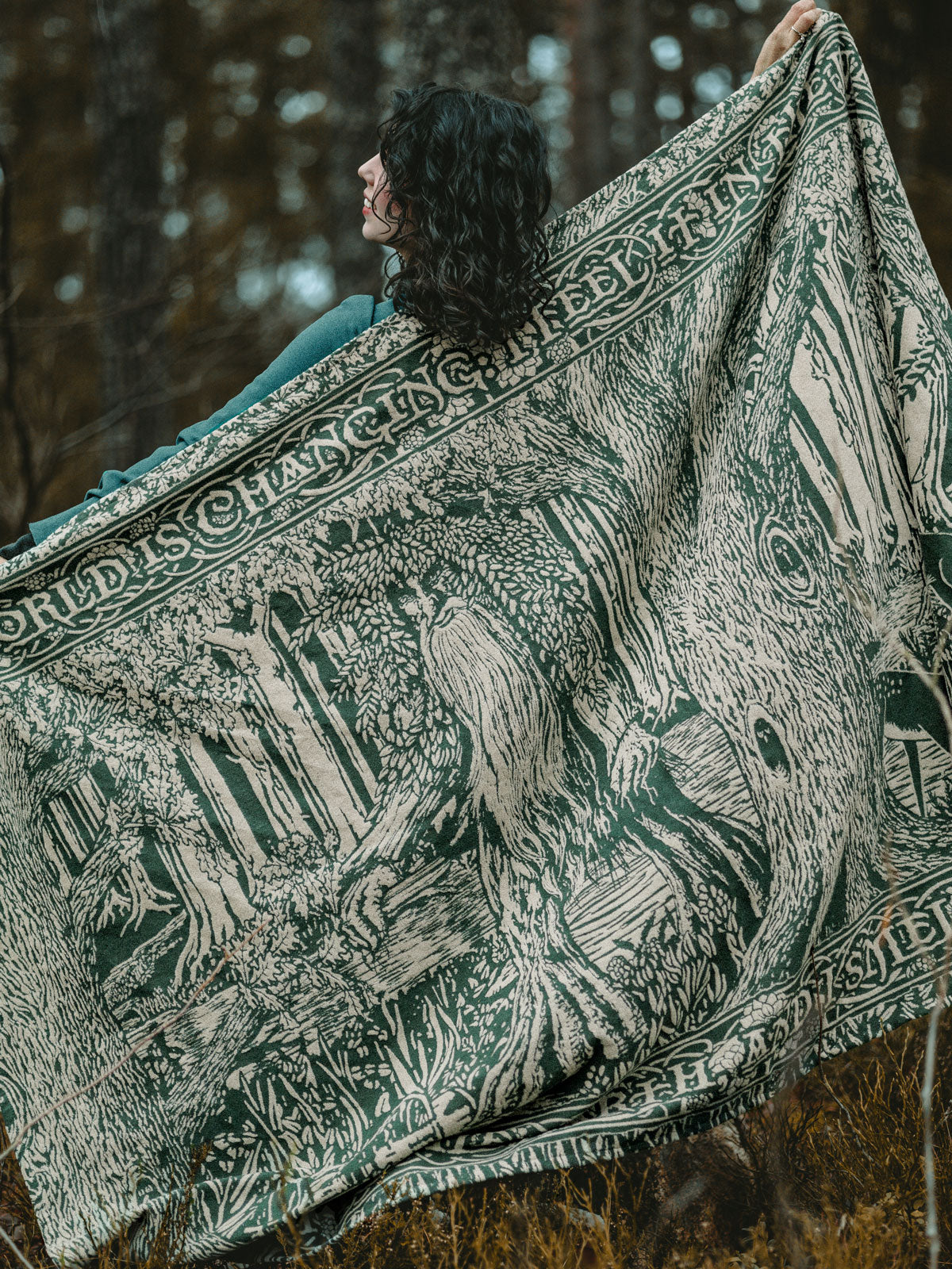 Treebeard Don't be Hasty Lightweight Blanket