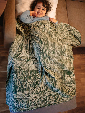 Treebeard Don't be Hasty Brushed Cotton Children's Blanket