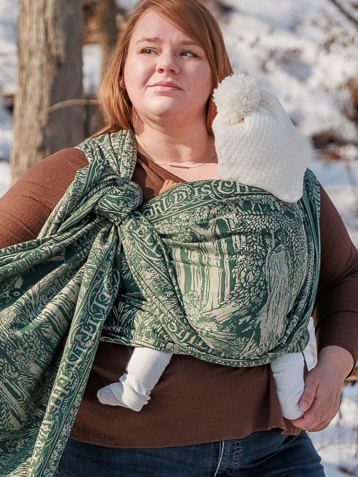 Treebeard Don't be Hasty Baby Wrap
