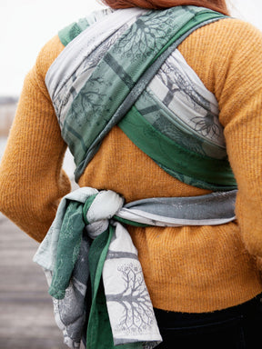 Trees of Gondor Through the Mist Baby Wrap (Woven Second) [Grade 2]