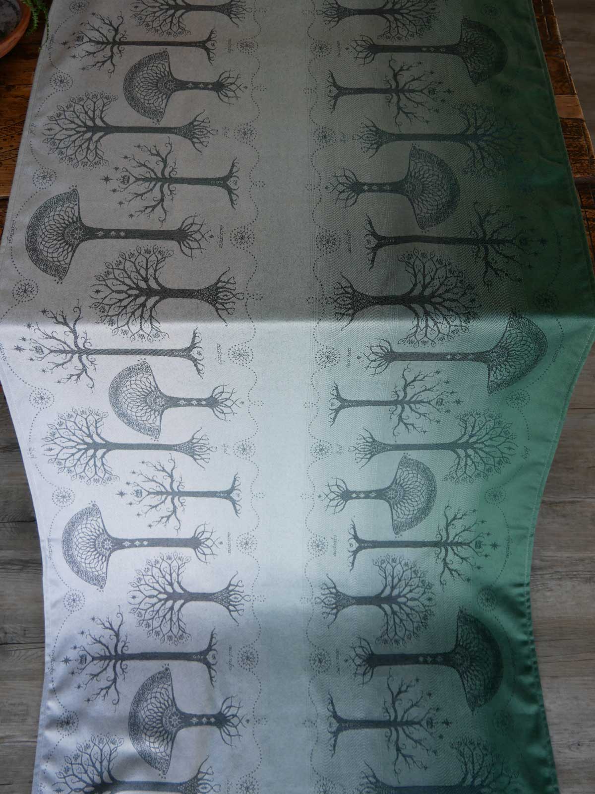 Trees of Gondor Through the Mist Baby Wrap (Woven Second) [Grade 2]