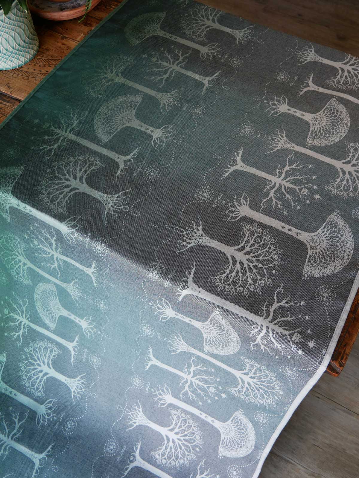 Trees of Gondor Through the Mist Baby Wrap (Woven Second) [Grade 2]