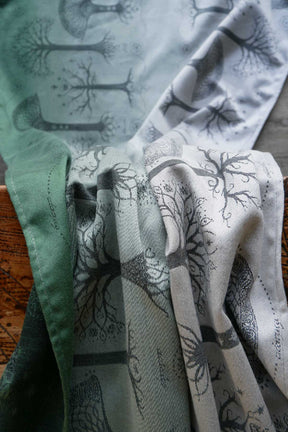 Trees of Gondor Through the Mist Baby Wrap (Woven Second) [Grade 2]