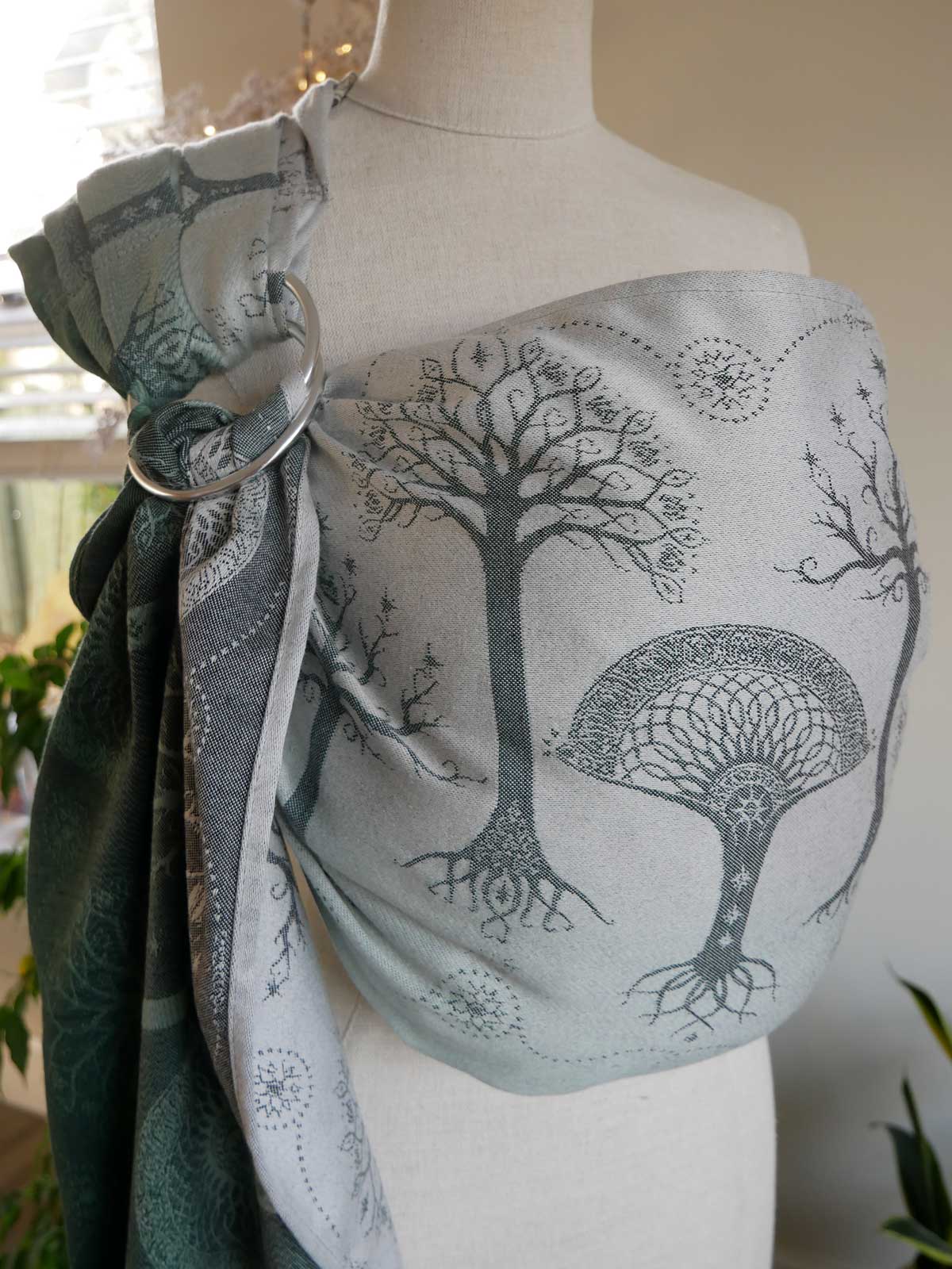 Trees of Gondor Through the Mist Ring Sling