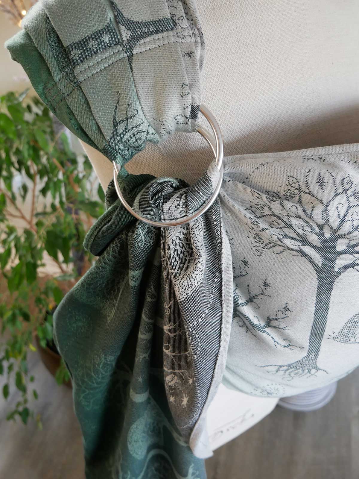 Trees of Gondor Through the Mist Ring Sling