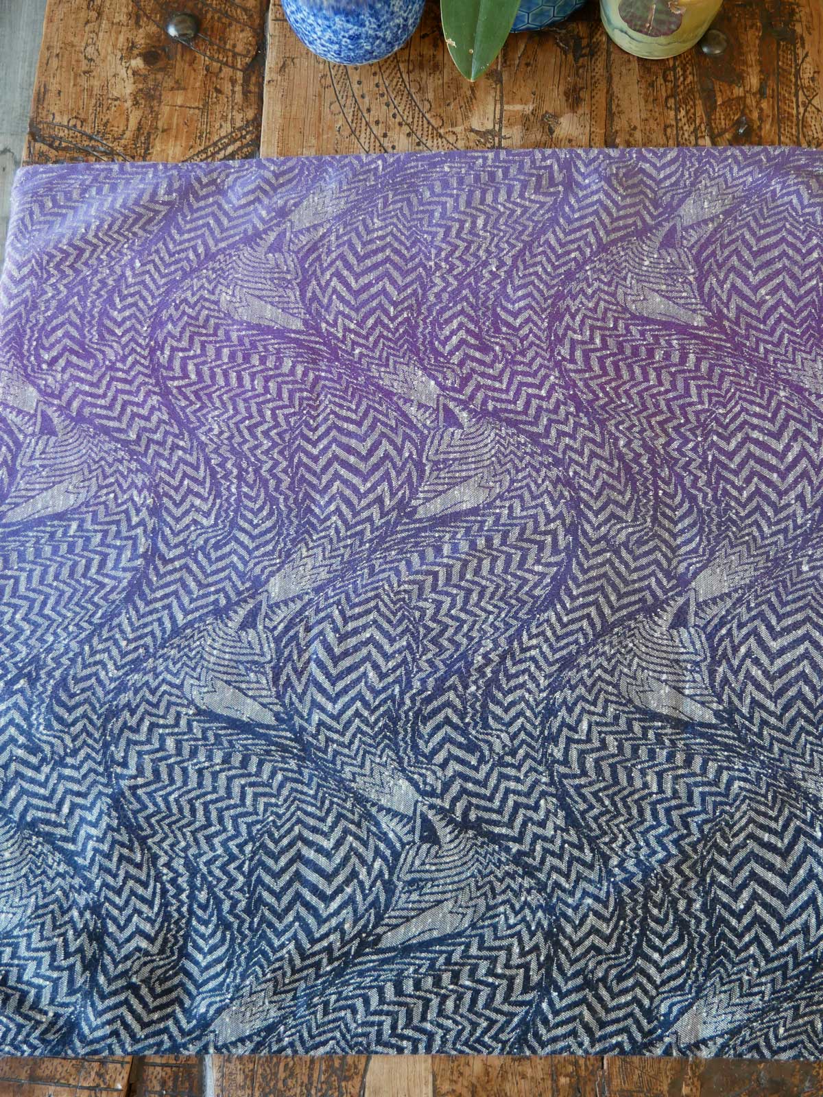Zorro Thinking Fox Fabric Pieces