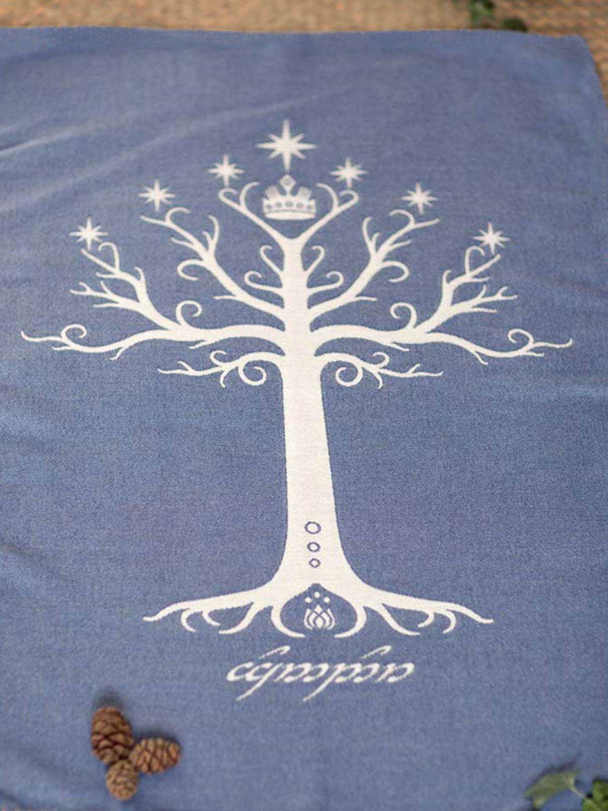 Tree of Gondor Hith Cashwool Baby Blanket - Oscha Slings