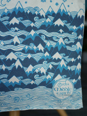 Misty Mountains Indigo Eco Tote Bag