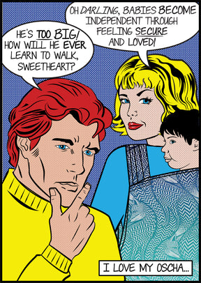 Pop Art Print: Brad & Sue
