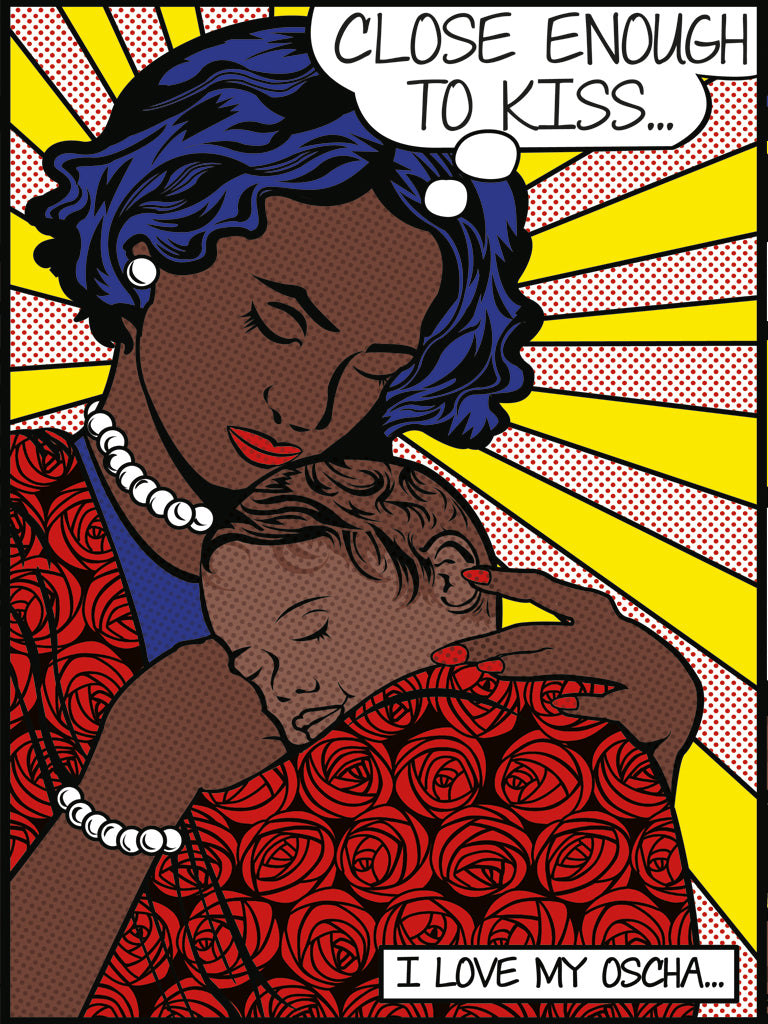 Pop Art Print: Close Enough to Kiss