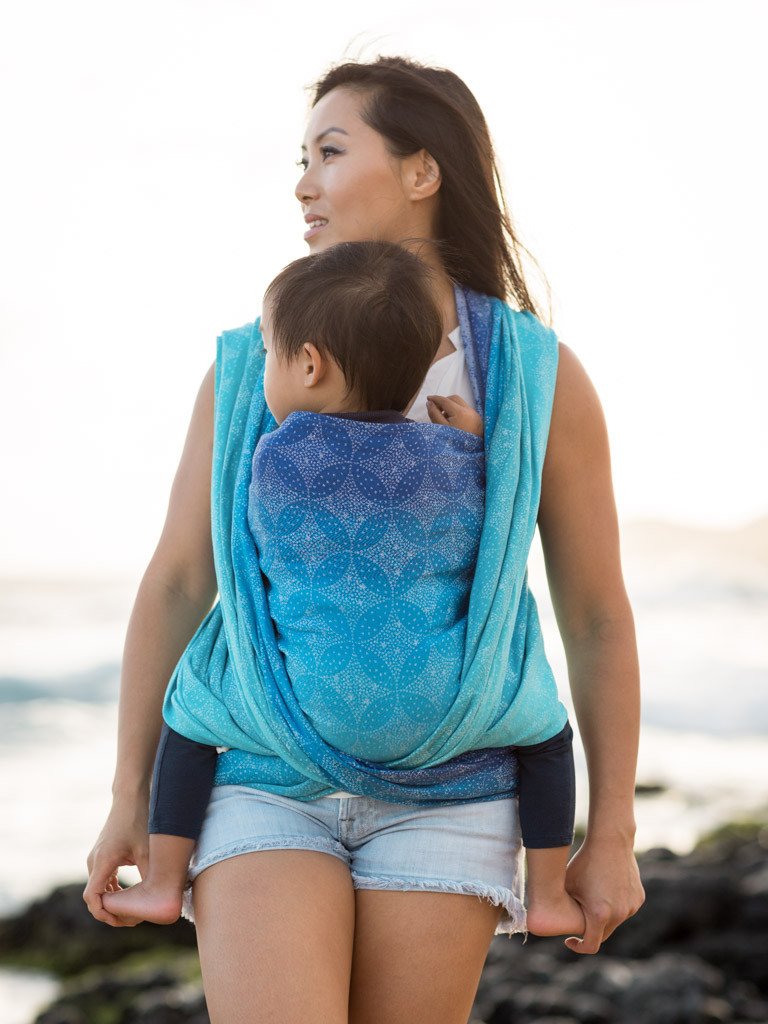 Starry Night Ocean Baby Wrap (Woven Second) [Grade 2]