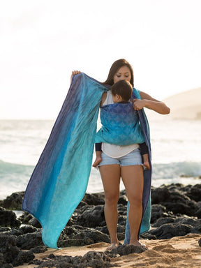 Starry Night Ocean Baby Wrap (Woven Second) [Grade 2]